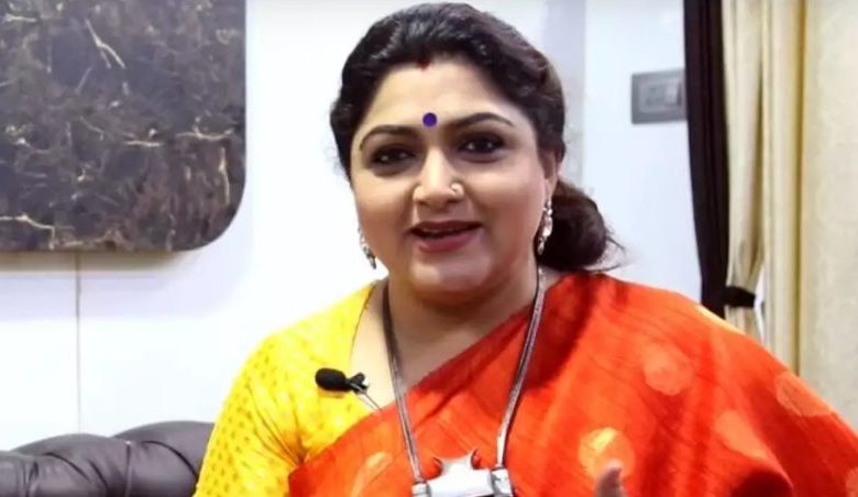south Indian actress Khushboo